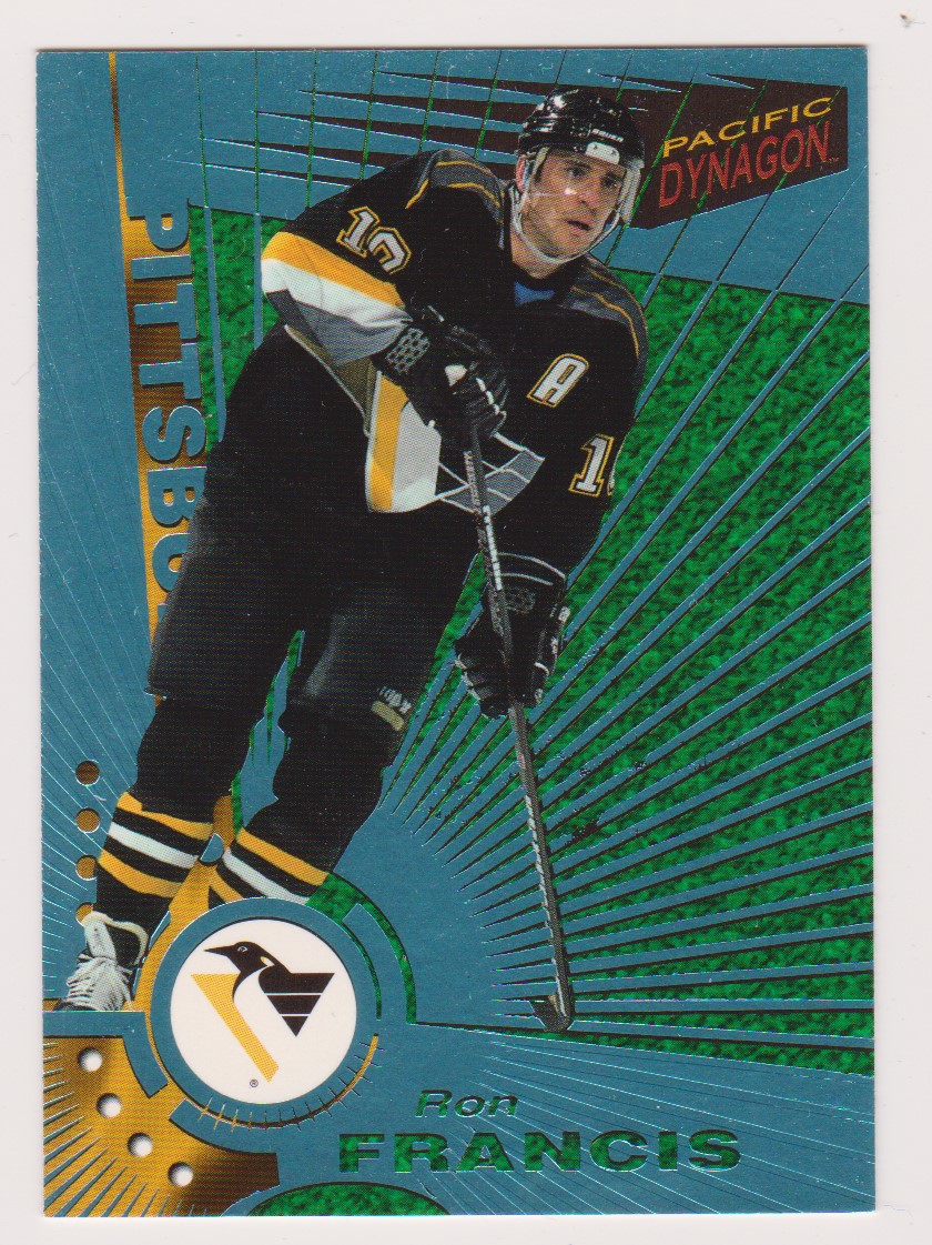 (image for) 1997-98 Pacific Dynagon Ice Blue #100 Ron Francis